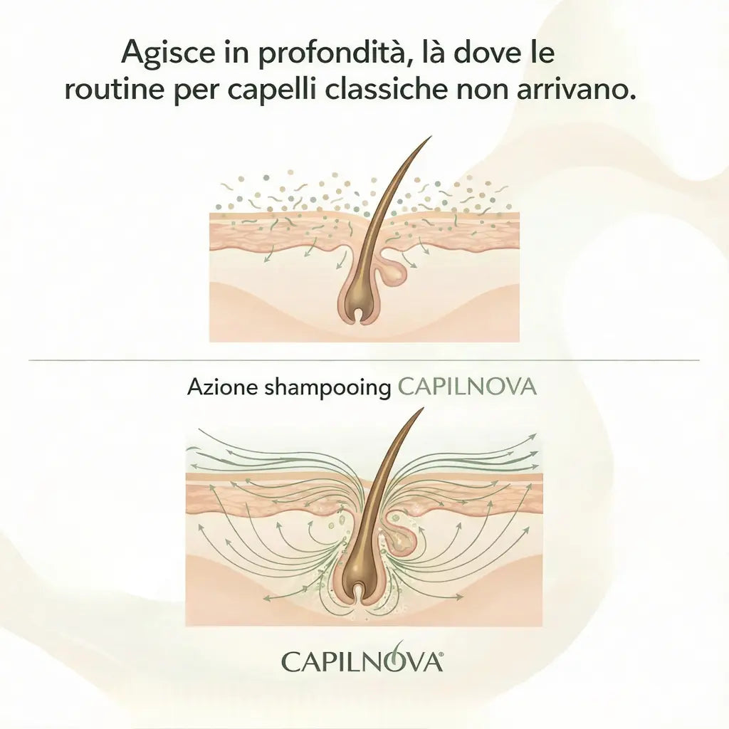 CAPILNOVA – Lo shampoo che ridà vita ai tuoi capelli :